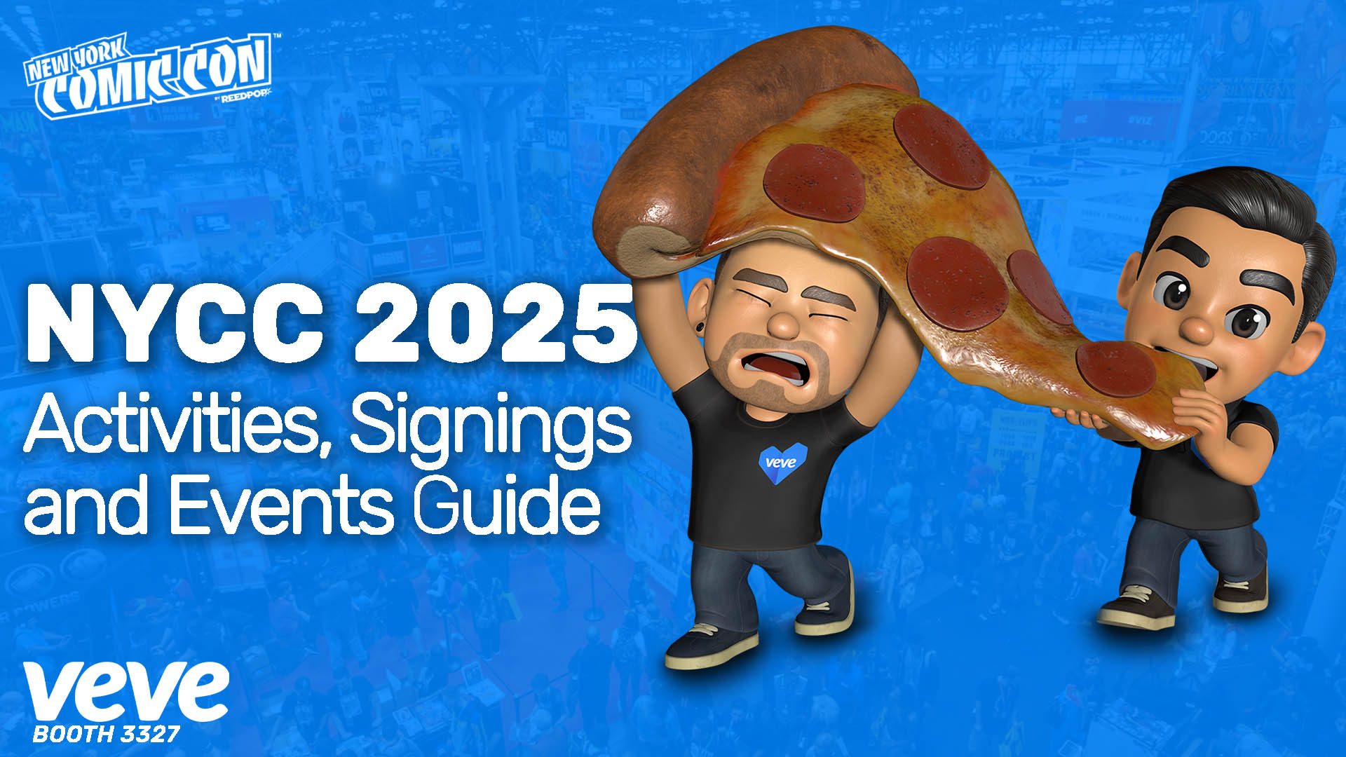 VeVe New York Comic Con 2025 events guide