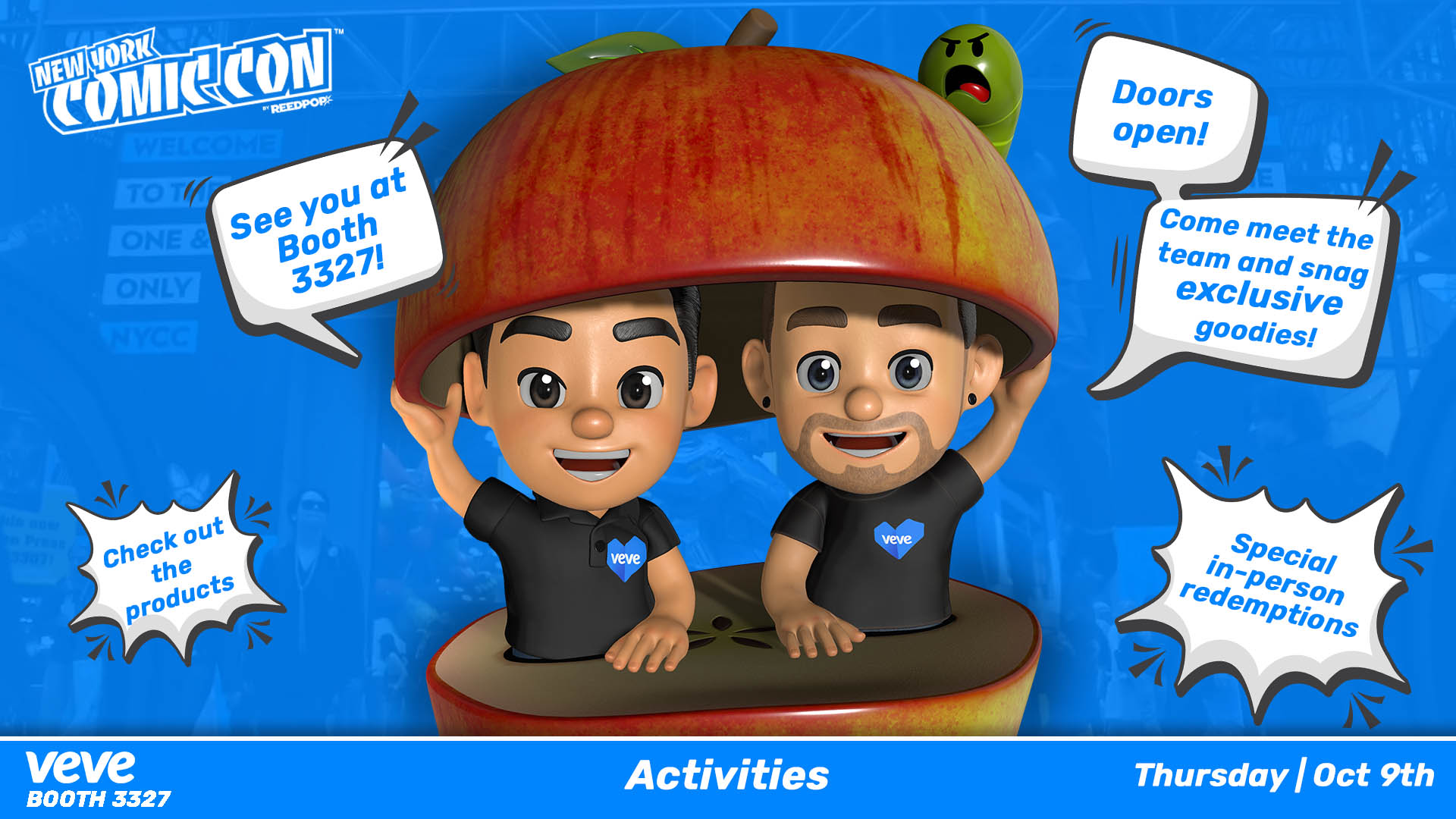 VeVe events at new york comic con 2025