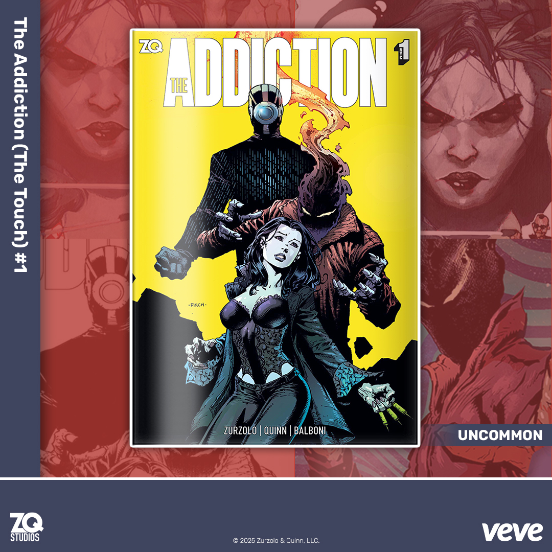 New York Comic Con 2025 exclusive comic The Addiction: The Touch