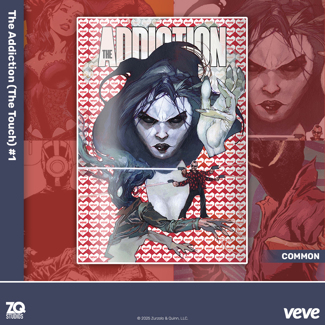 NYCC 2025 exclusive comic The Addiction: The Touch