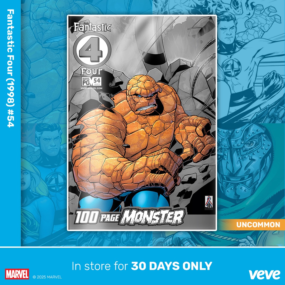 The Thing Fantastic Four Comic Mike Wieringo Art Comic Books