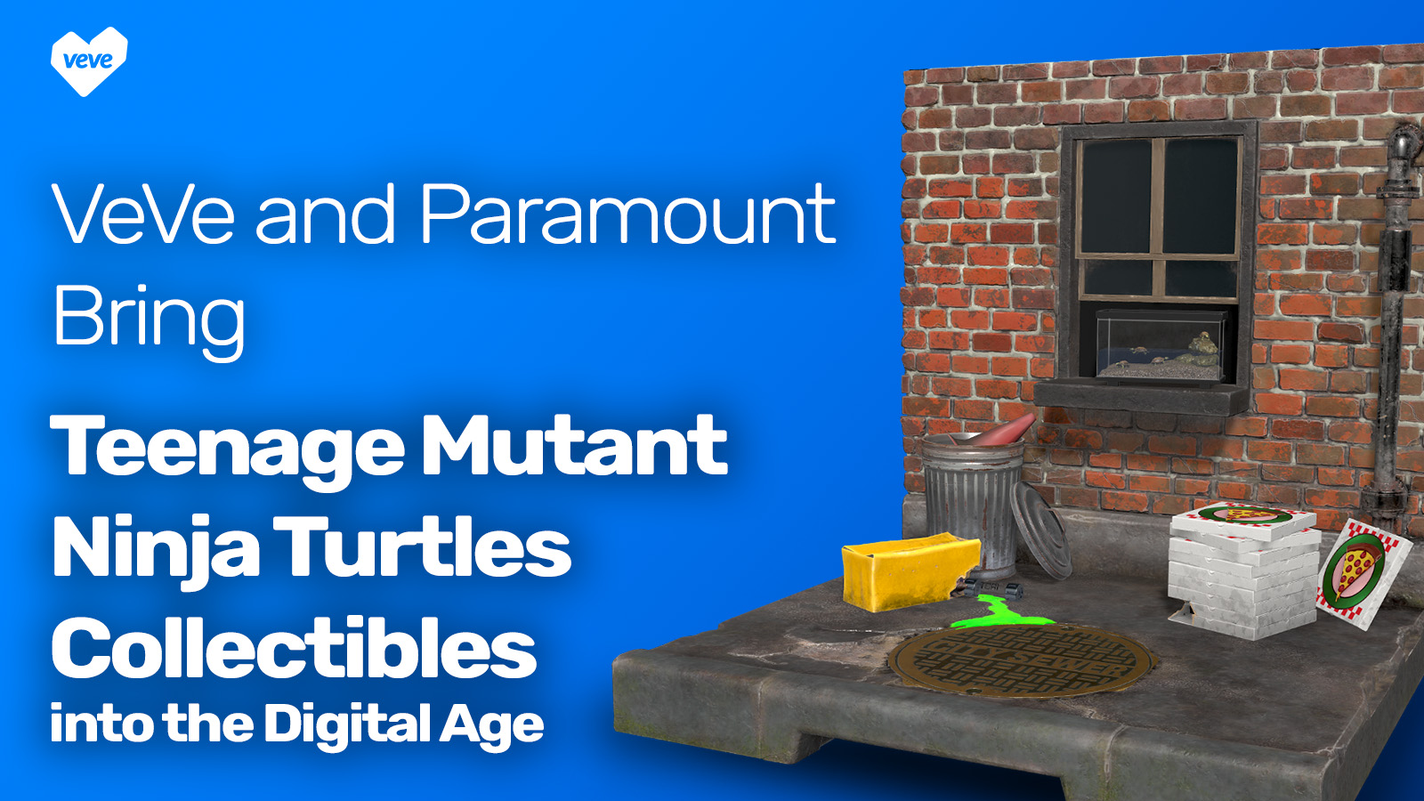 Paramount and VeVe release TMNT collectibles