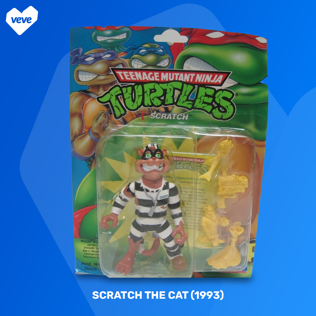 Scratch the Cat (1993) TMNT collectible
