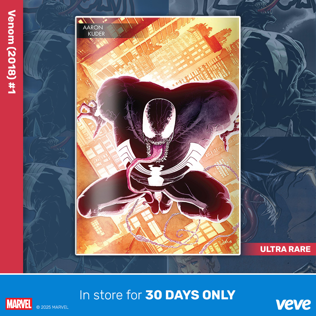 Rare Venom Comic Covers Aaron Kuder Art Marvel Variant