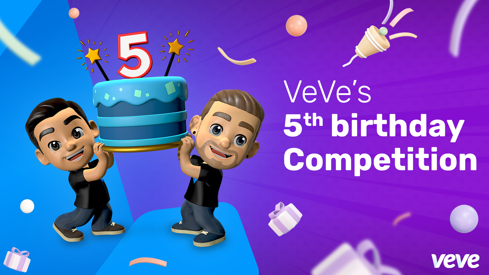 VeVe 5th Birthday competition