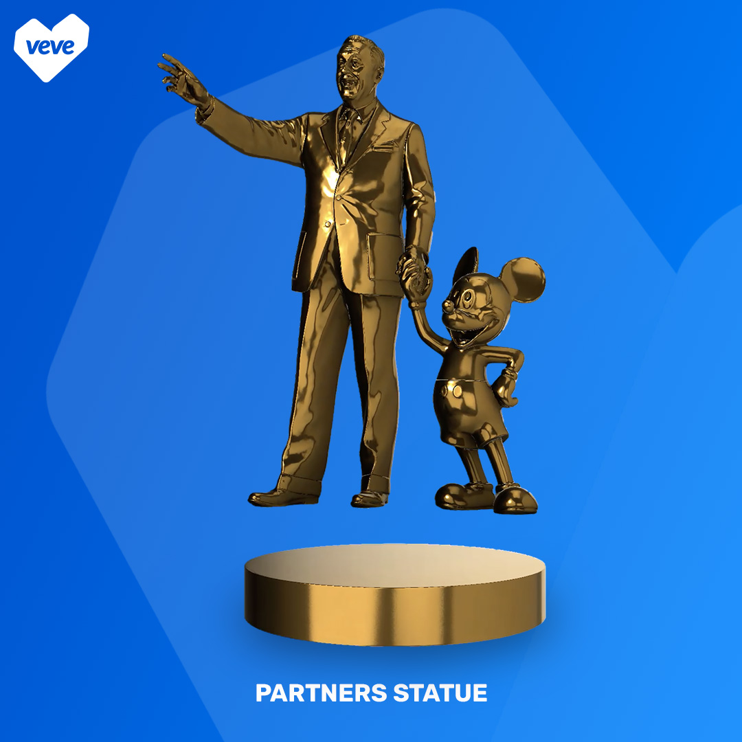 Partner's Statue Disney collectible on VeVe