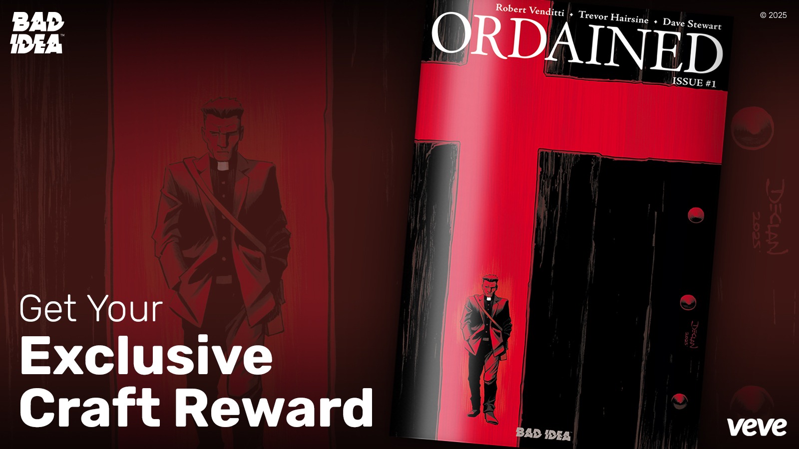 Rare Ordained 1:100 Cover Declan Shalvey Rarest Cover