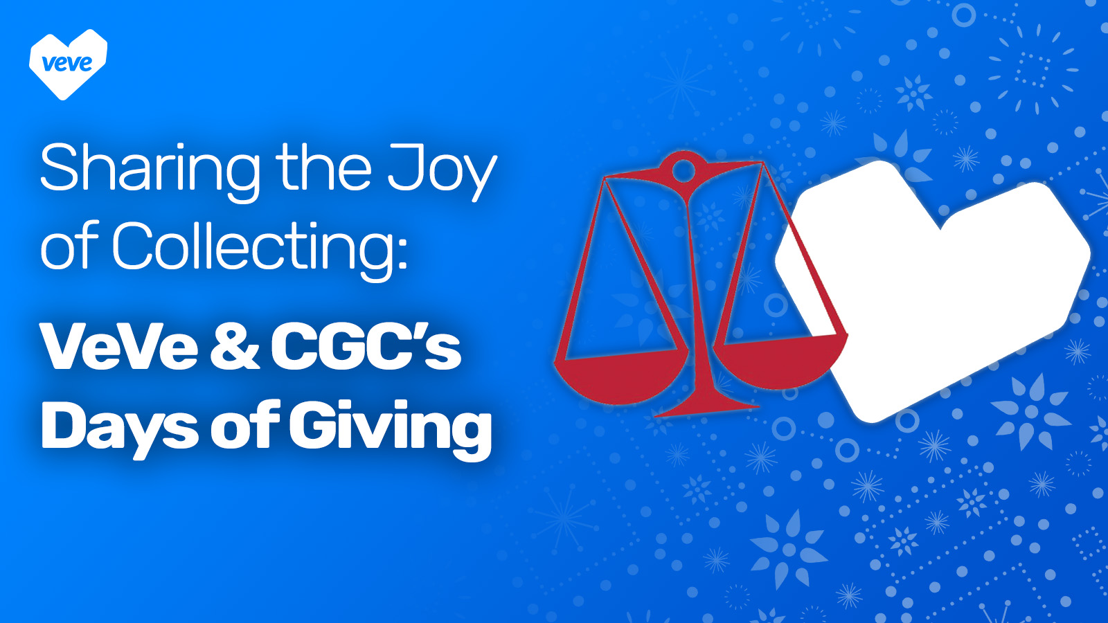 veve days of giving alongside CGC