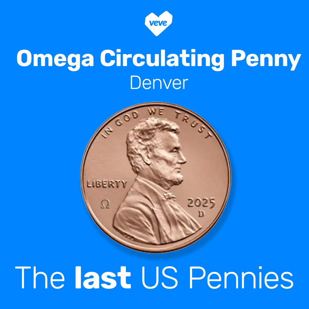 Omega Circulating US Penny Denver Mint