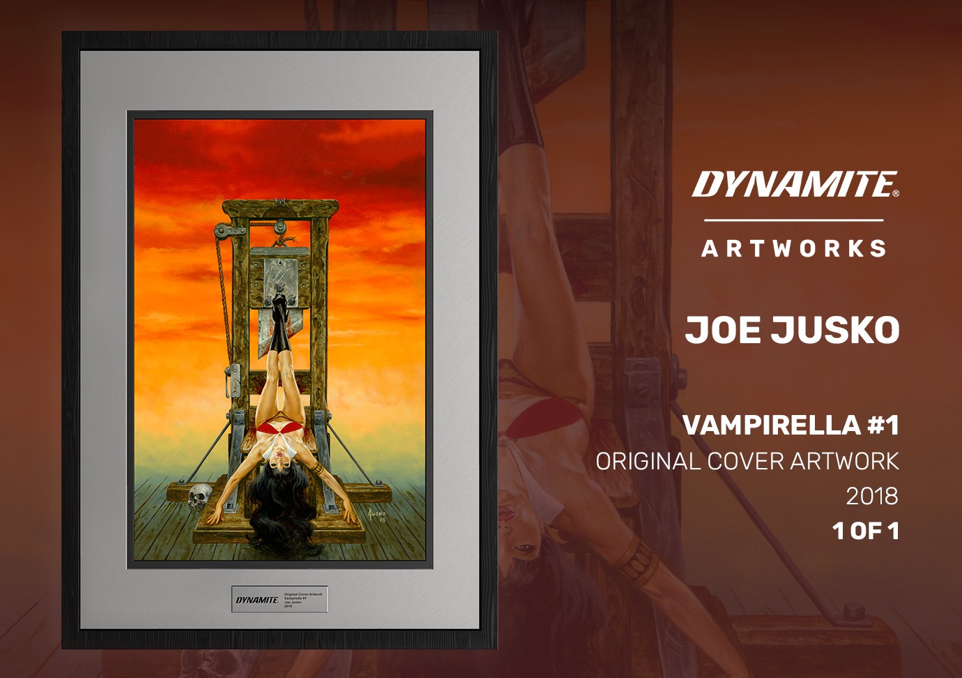 Original Vampirella Comic Artwork Joe Jusko Print