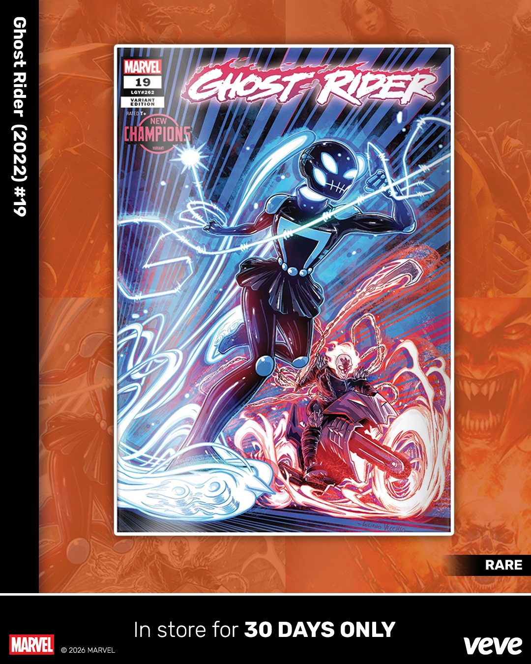 Rarest Ghost Rider Cover Variant Luciano Vecchio