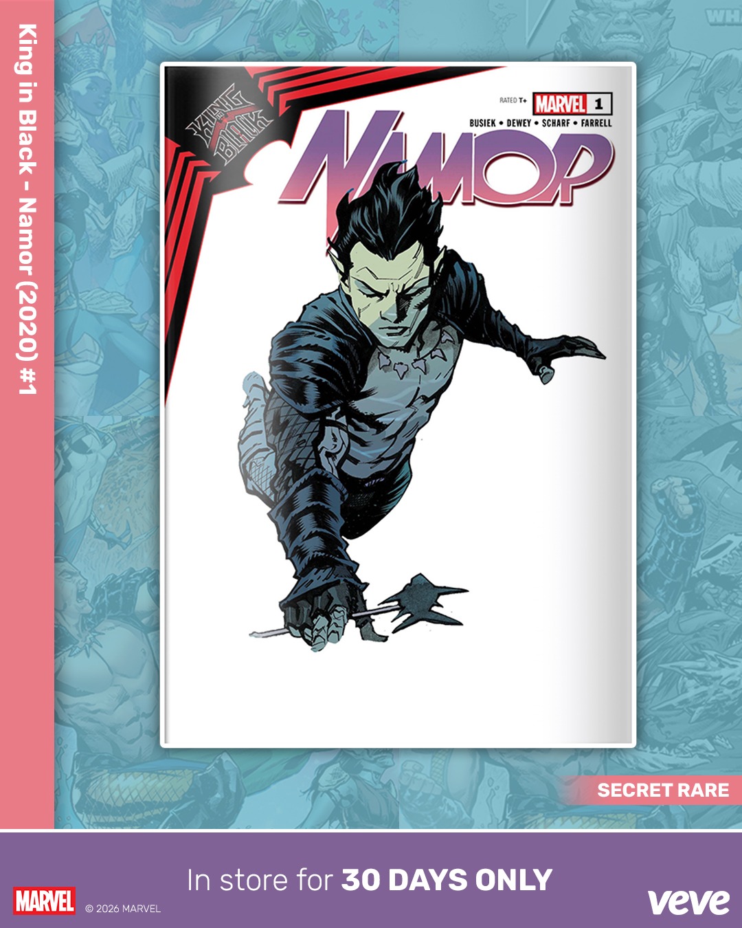 Jonas Scharf Rarest Cover Variants Marvel Namor