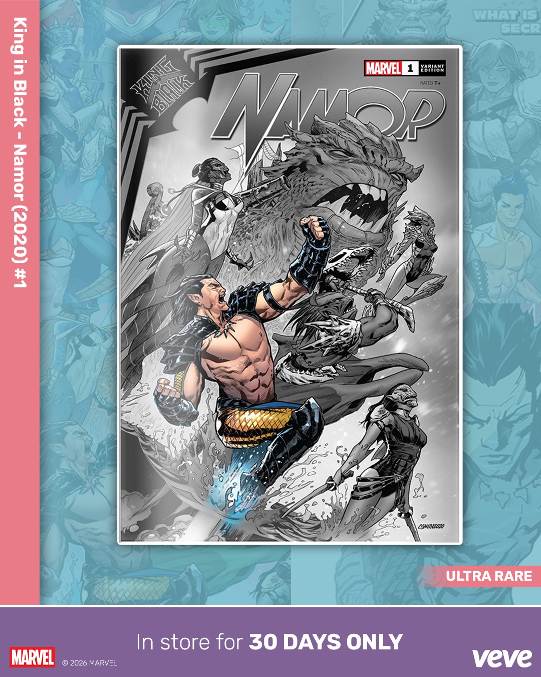 Rare Comic Variants King in Black Cory Smith