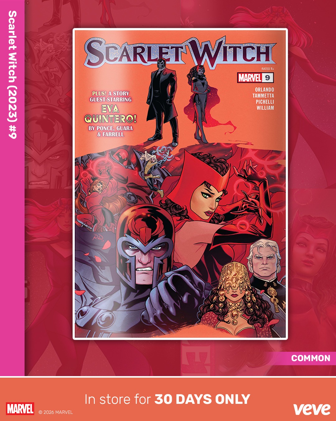 Scarlet Witch 2023 Digital Comic Cover Variants