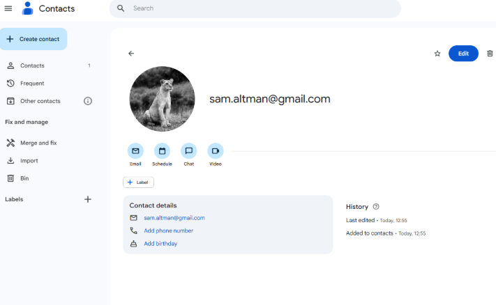 Content is added