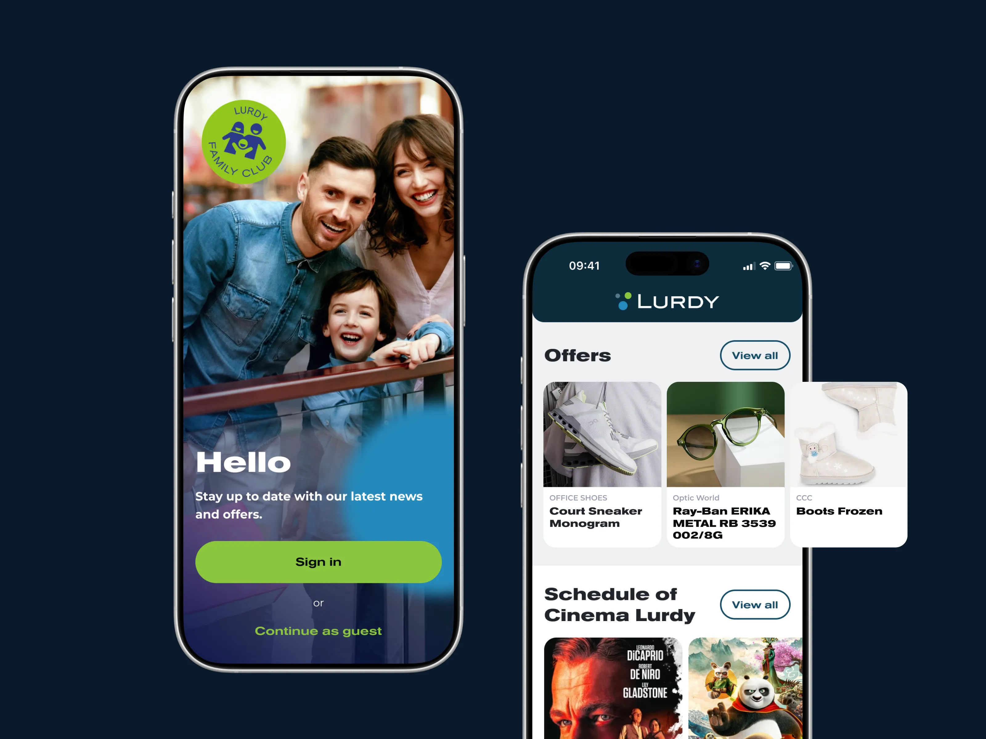 Helping customers with shopping and parking