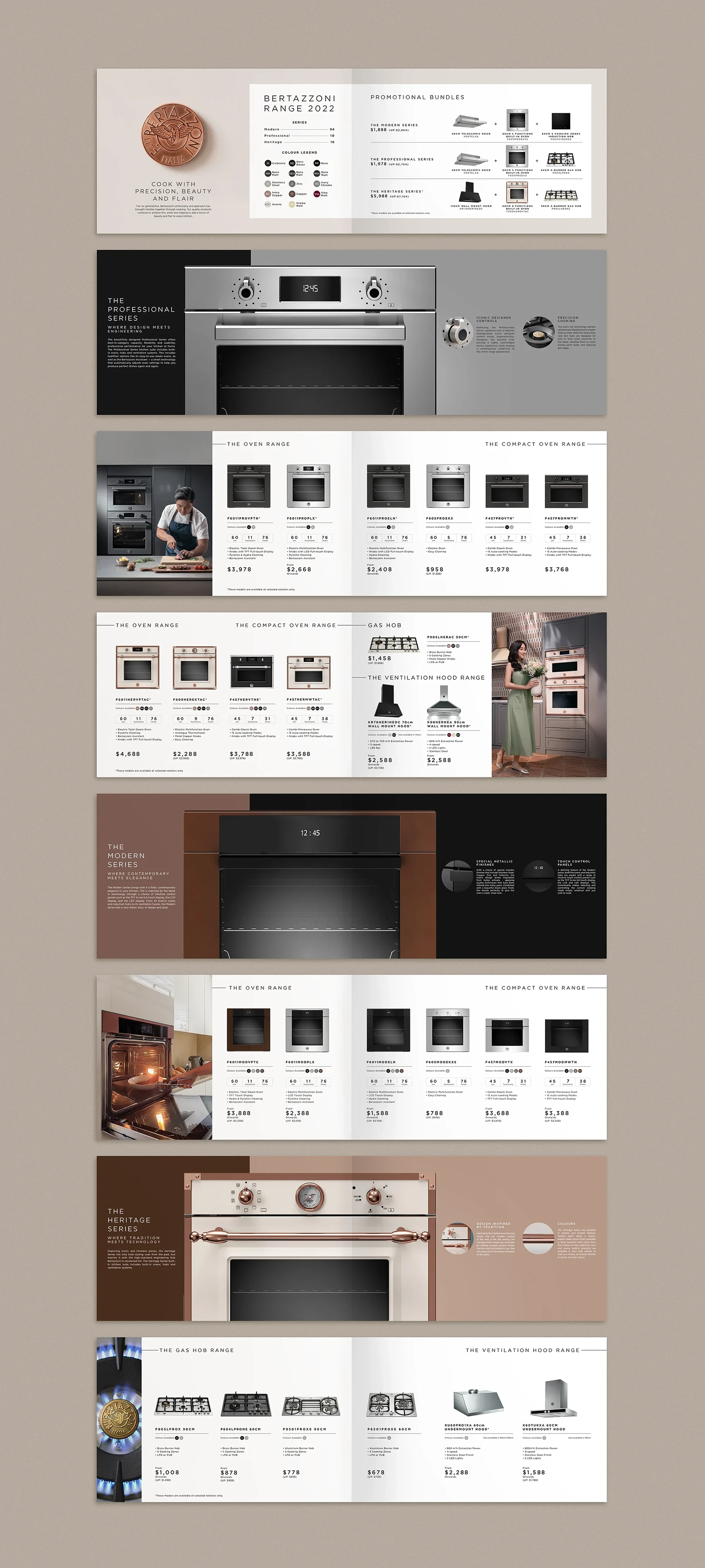 Bertazzoni Campaign Catalogue