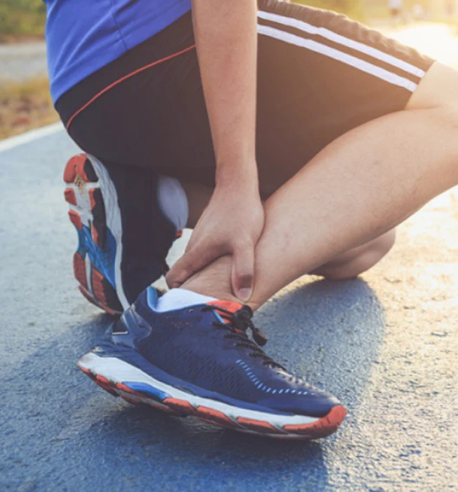 Types of Injuries：HIGH ANKLE SPRAIN