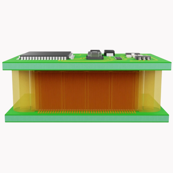 z-axis connettore elastomerico