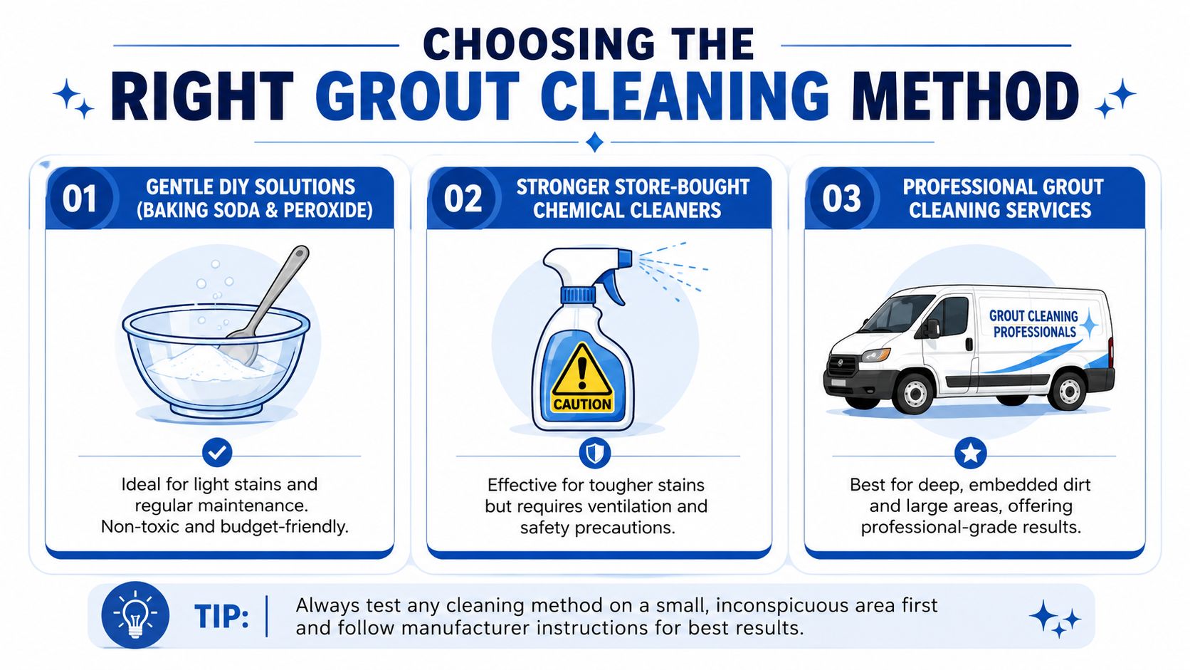 Choosing the Right Grout Cleaning Method
