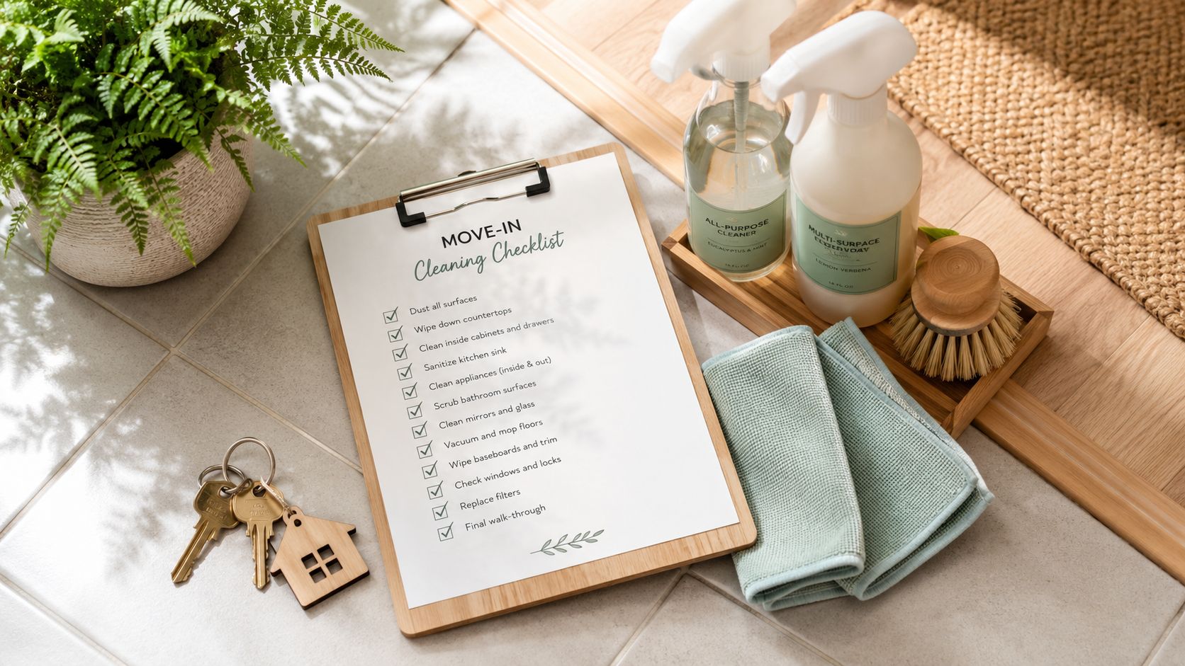 Your 2026 Move in Cleaning Checklist for a Fresh Start