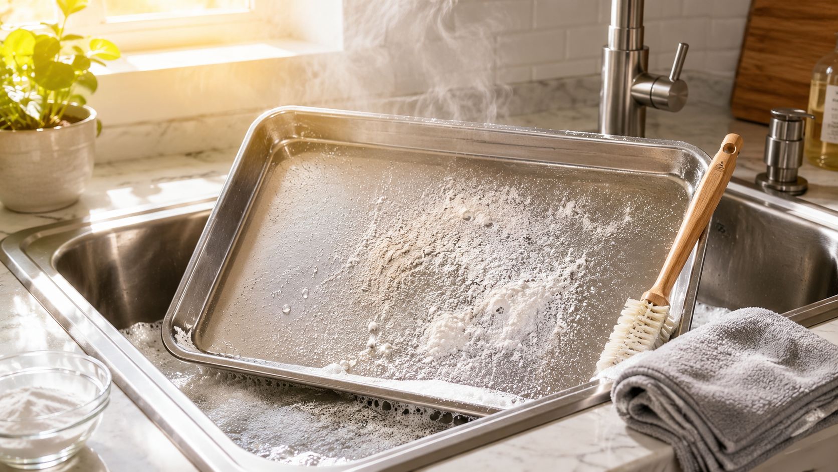 How to Clean Oven Drip Pans Without Scratching