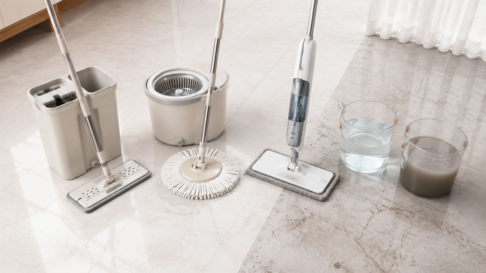Best Mop That Separates Dirty Water for Clean Floors