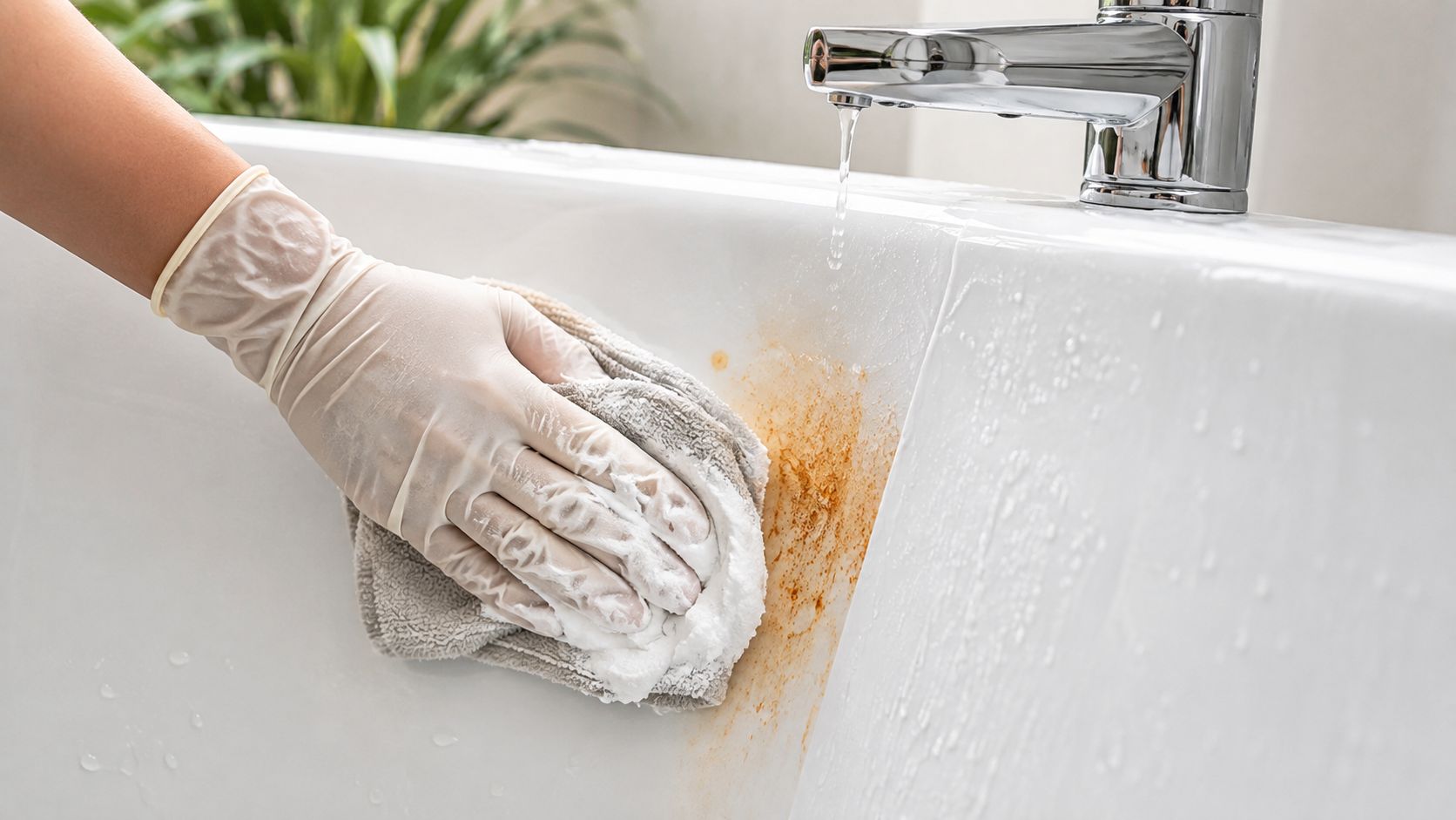 How to Clean Rust Stains Off Bathtub