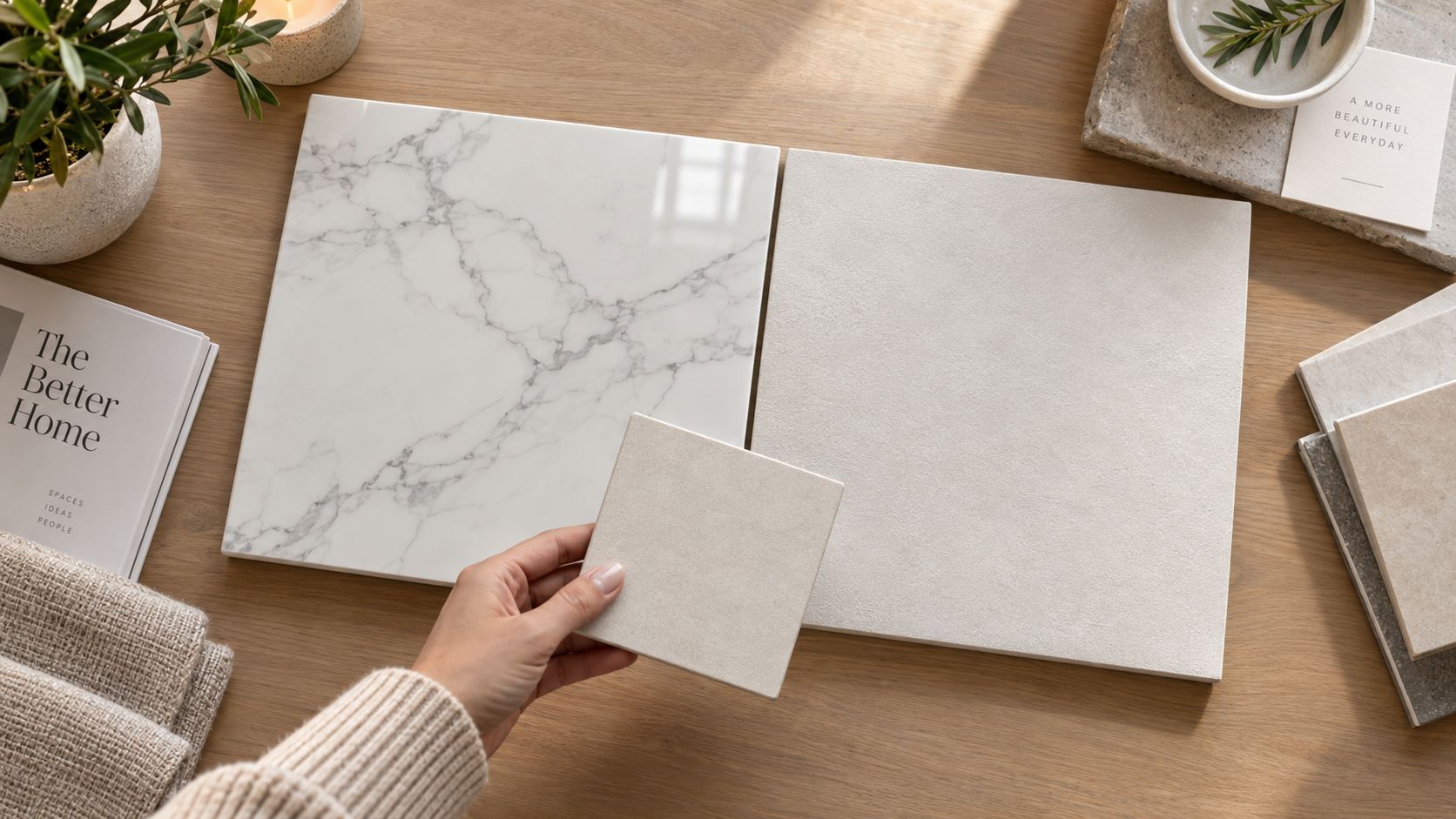 Marble vs Ceramic Tile: A Practical Homeowner Guide