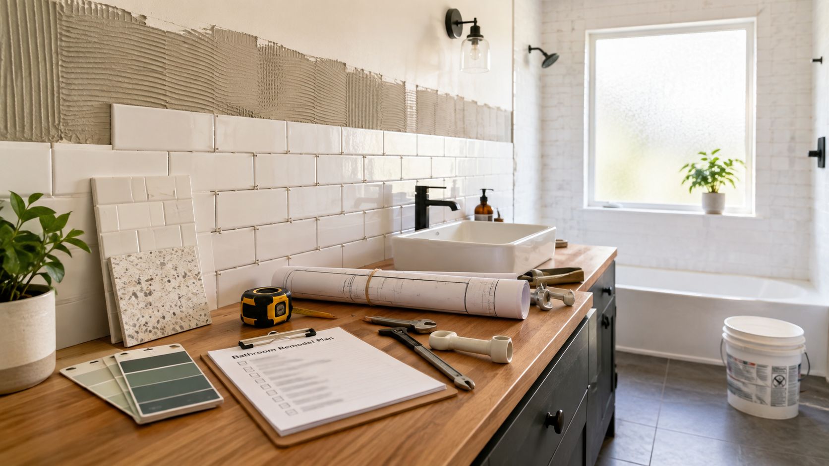Bathroom Remodel Checklist: 10 Essential Phases