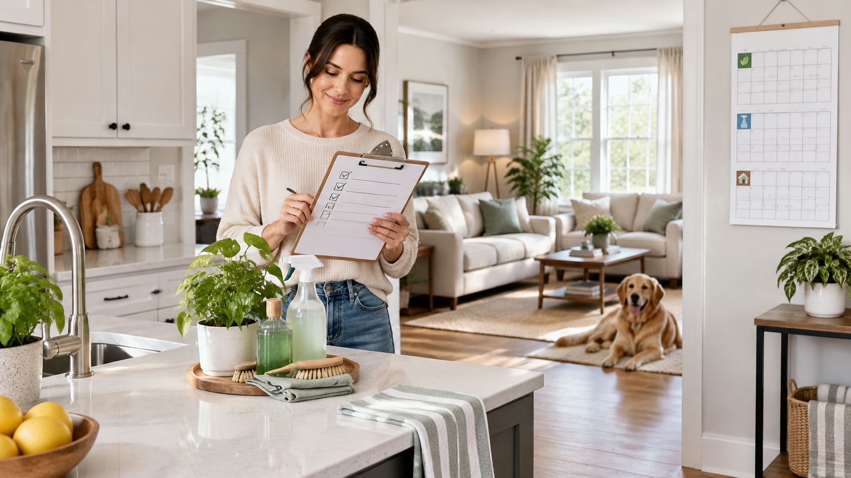 Cleaning Checklist for House: 10 Room-by-Room Routines