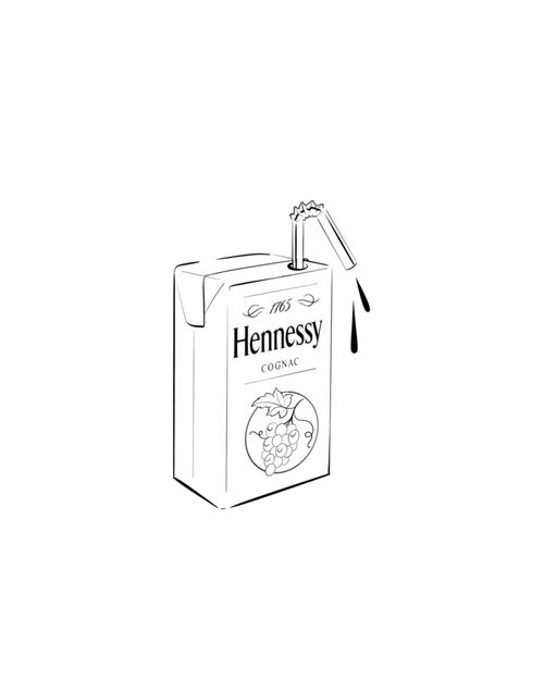 Flash brique de jus henessy par Luna Gregorutti