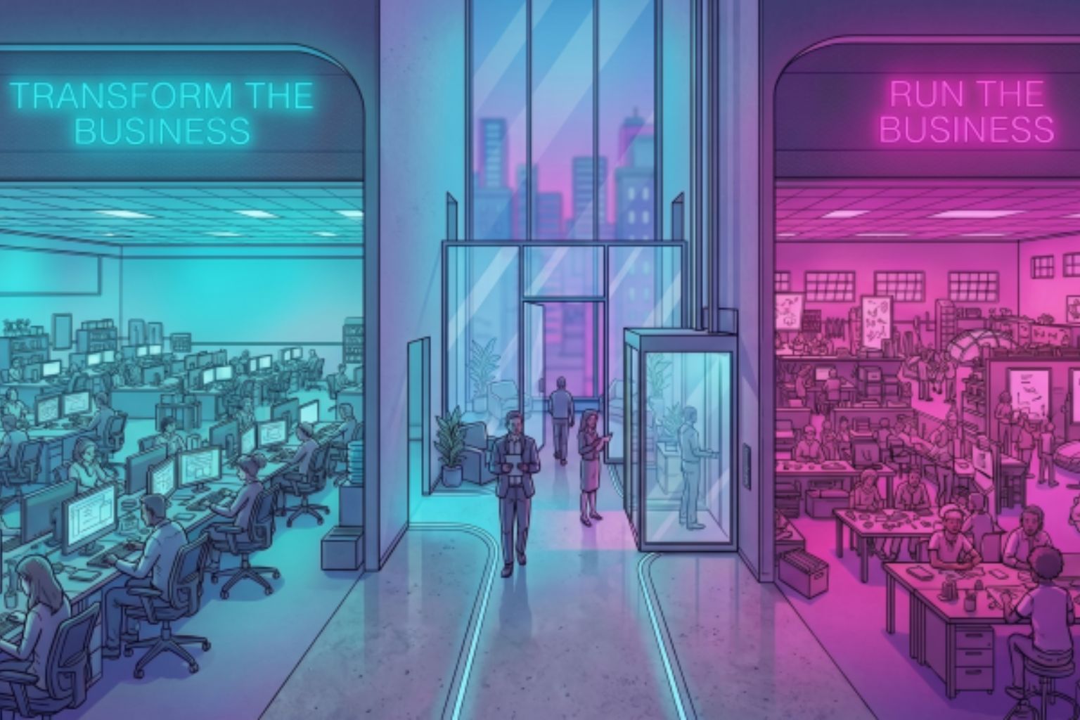 The Engineering-Org of the Future: Bet-Taking Factories and Commercial AI Engineers