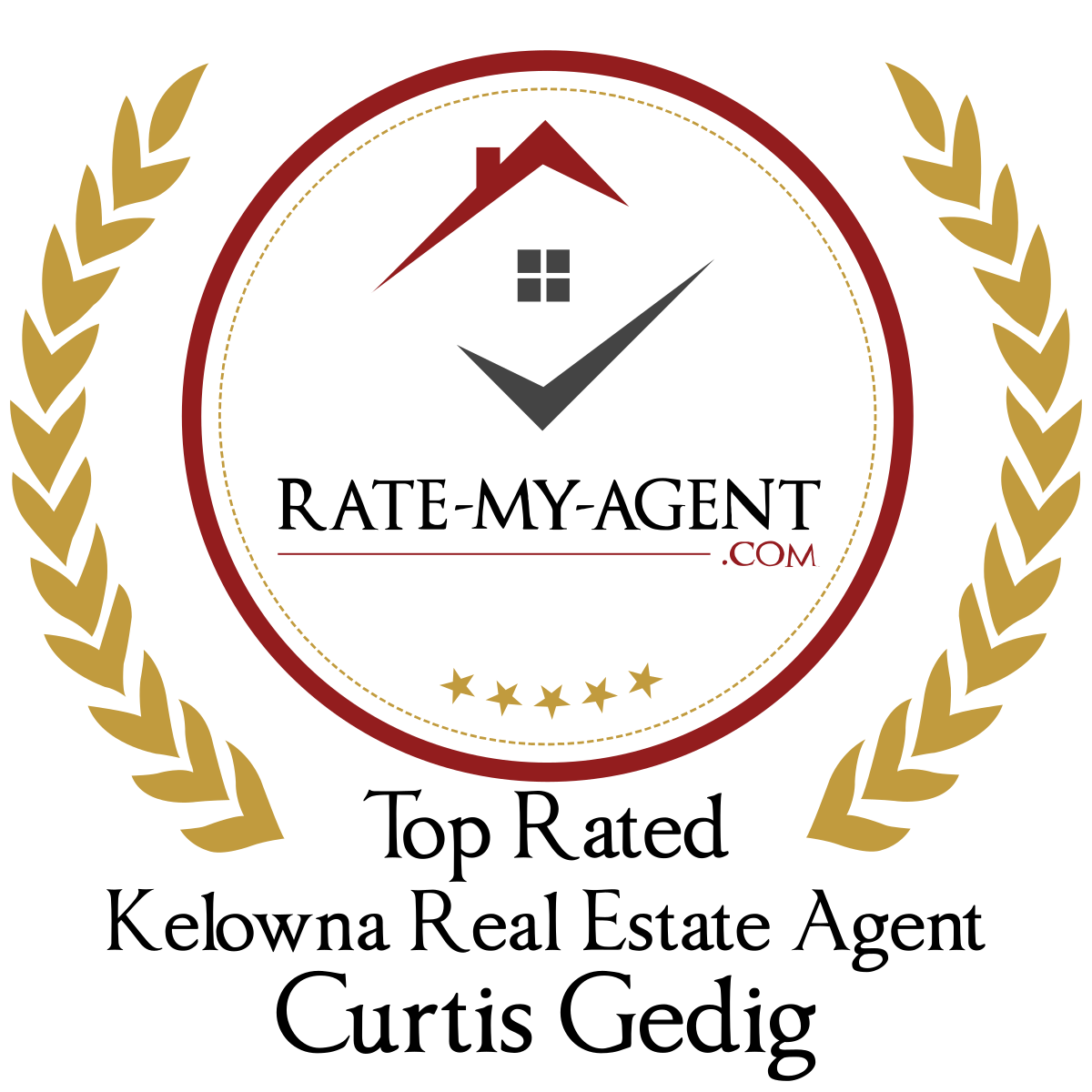 Top Rated on RateMyAgent - Curtis Gedig