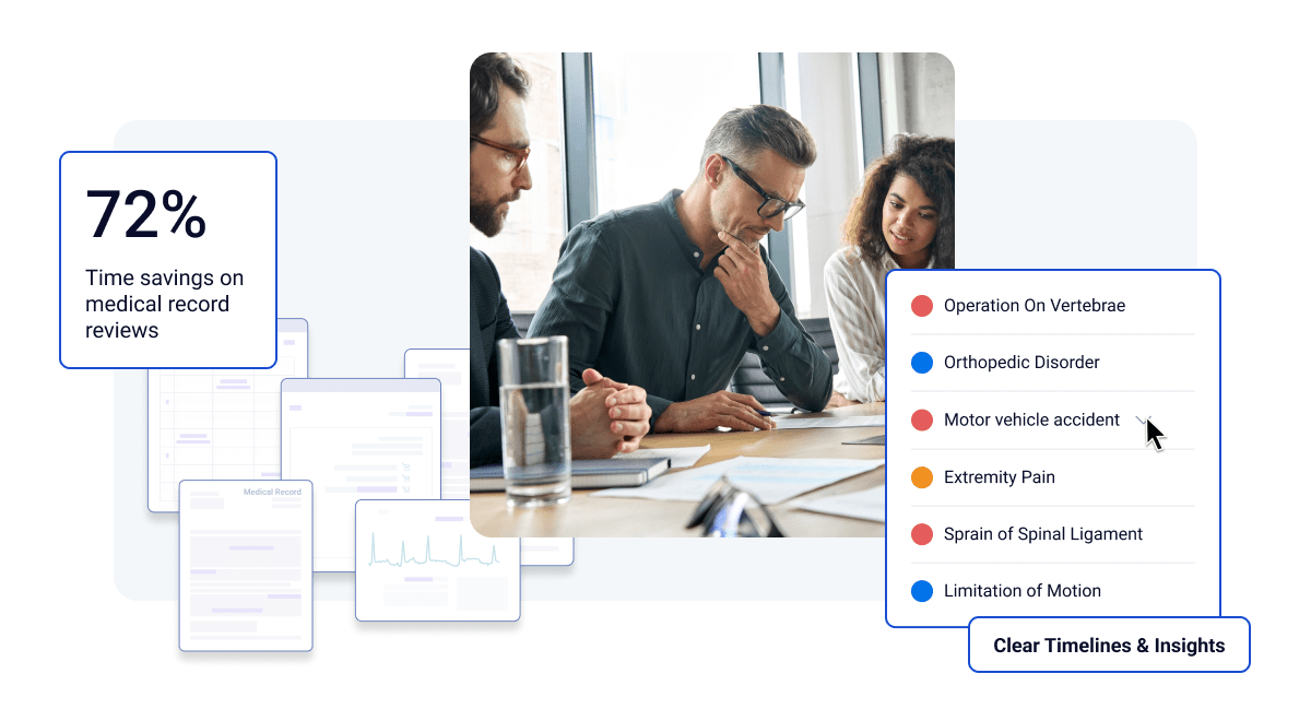 Key benefits of AI medical chronologies