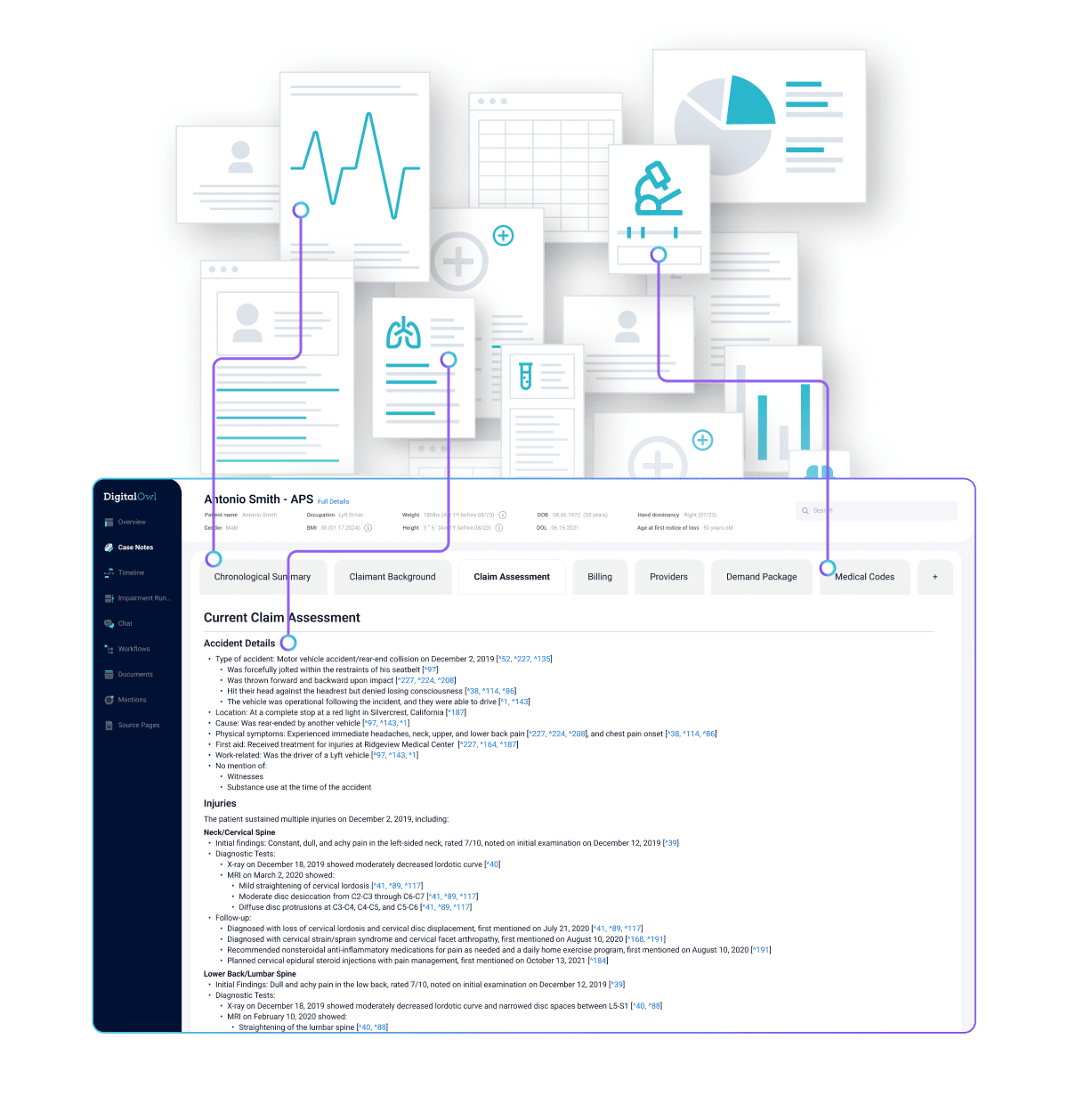 DigitalOwl extracts critical insights from medical data