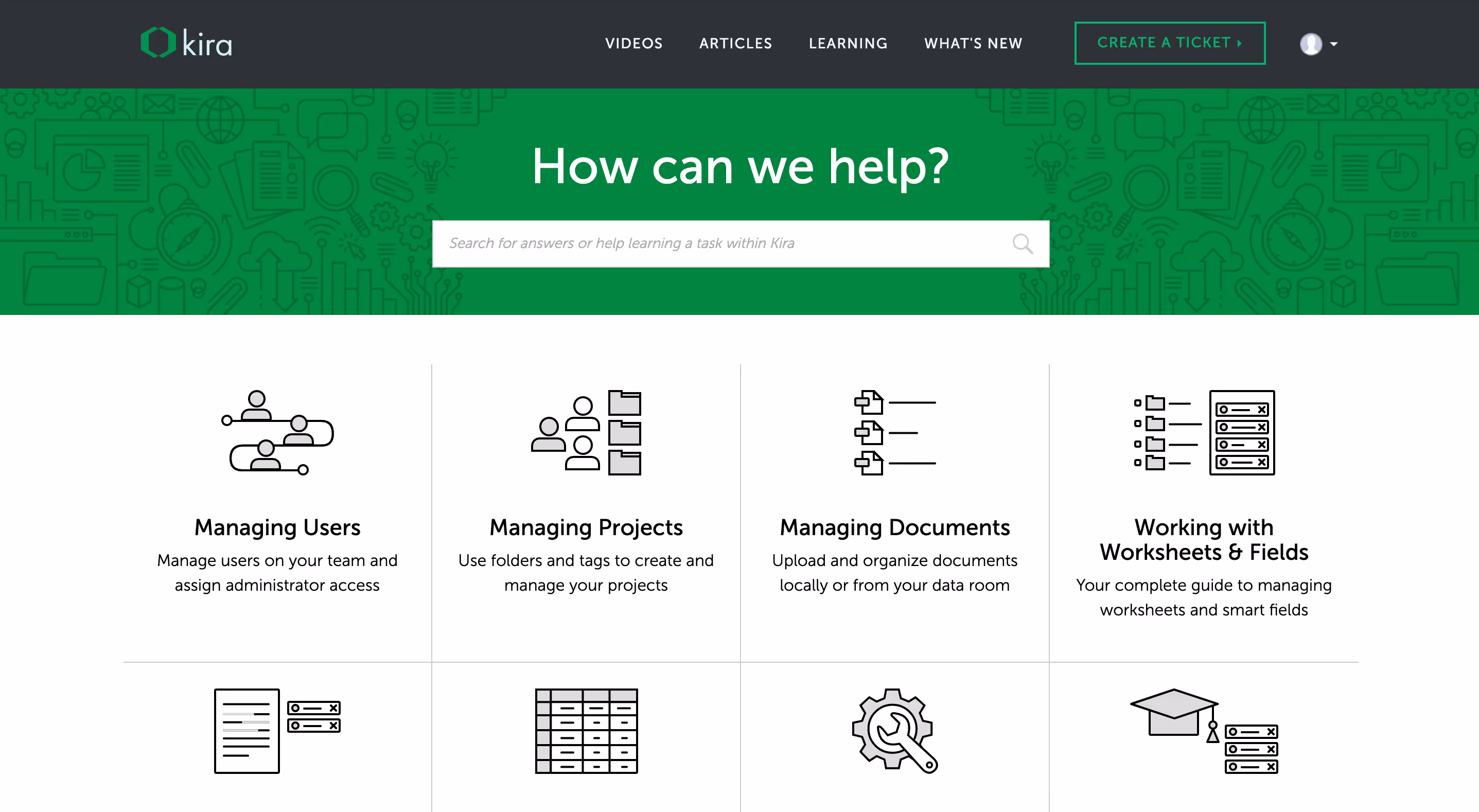 Kira Systems Portal