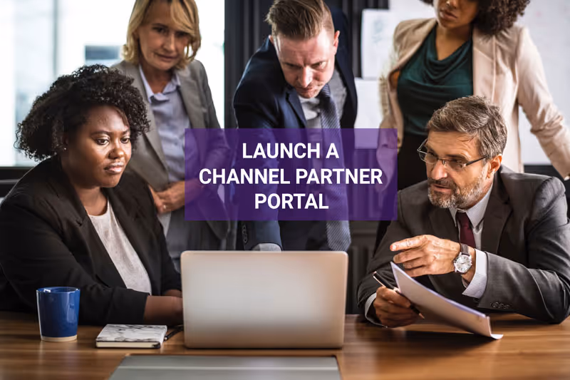 Launch a channel partner portal