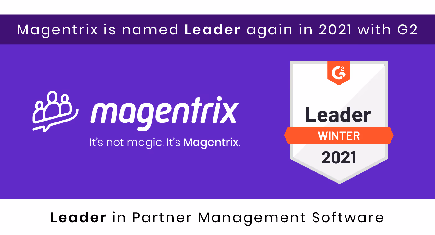 Magentrix is named leader again in 2021 with G2