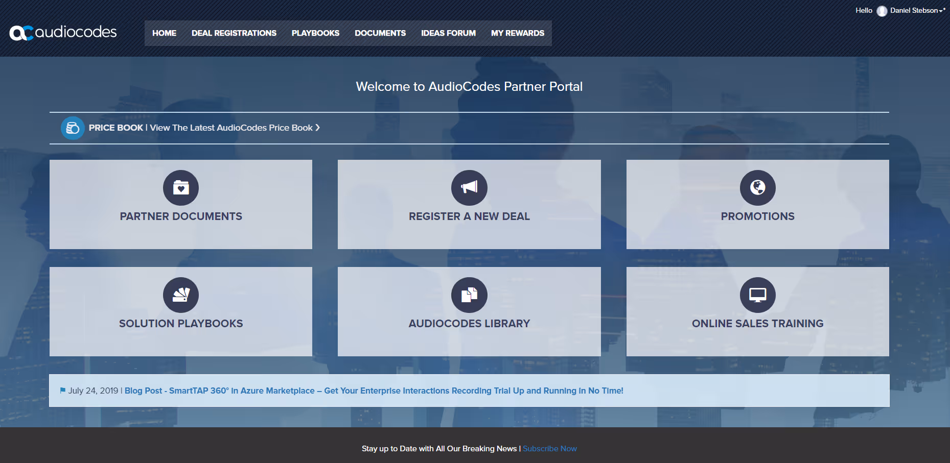 AudioCodes Partner Portal