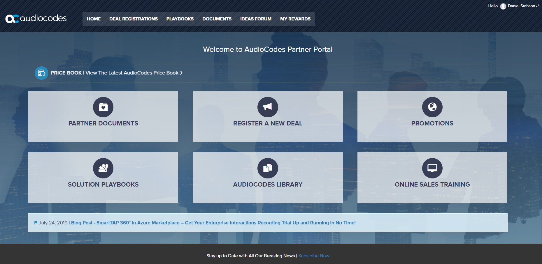 AudioCodes Partner Portal