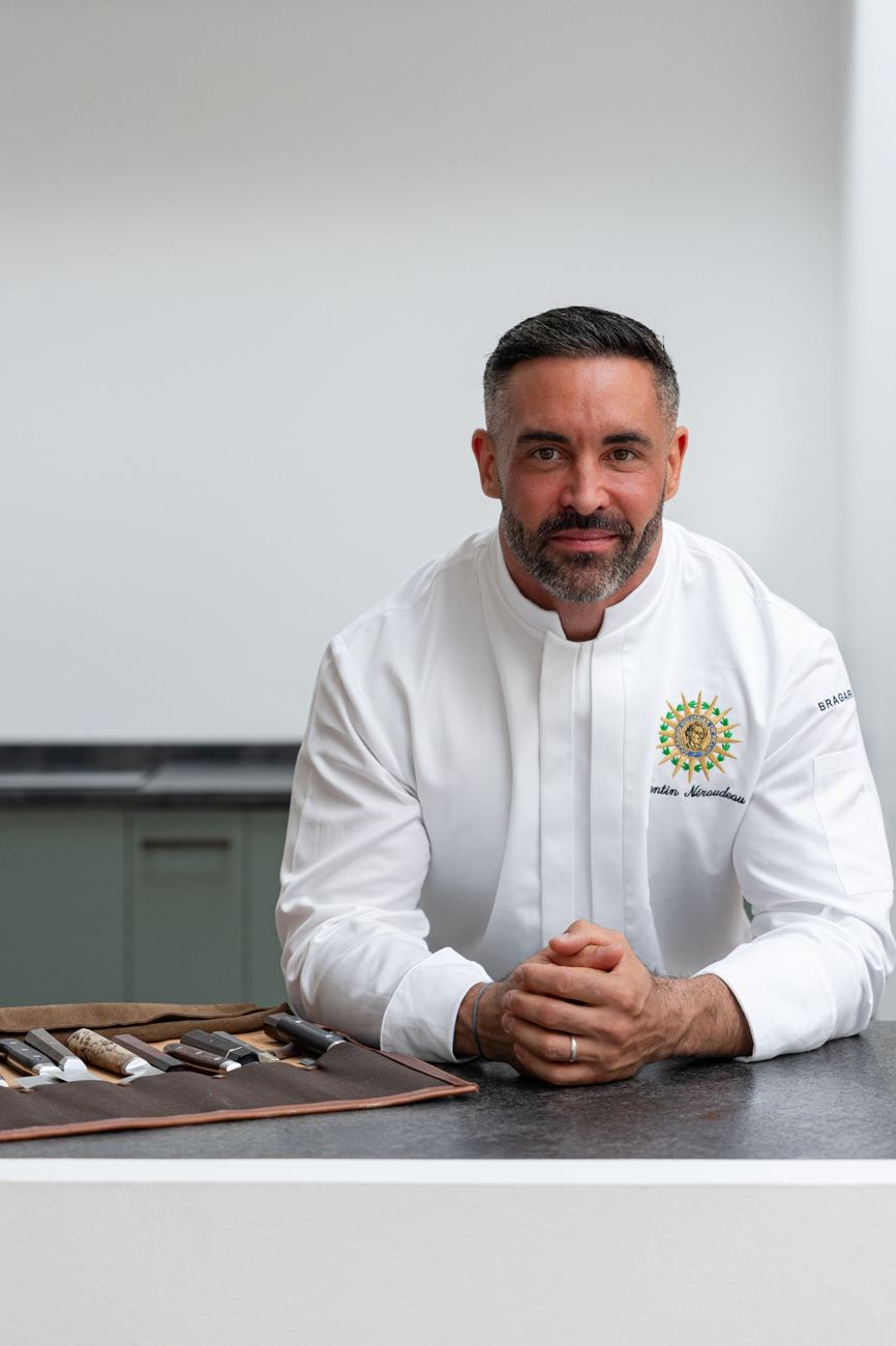 Portrait du chef privé Valentin Néraudeau