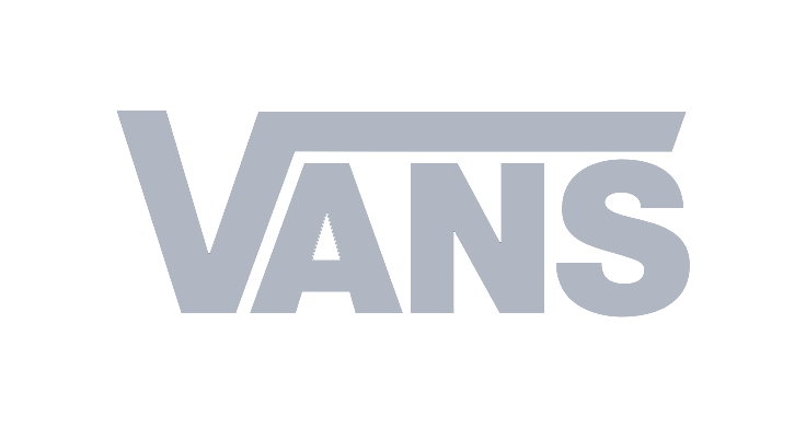vans gris logo