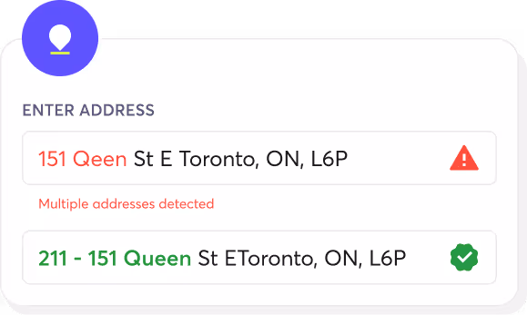 Precise Deliveries Adress