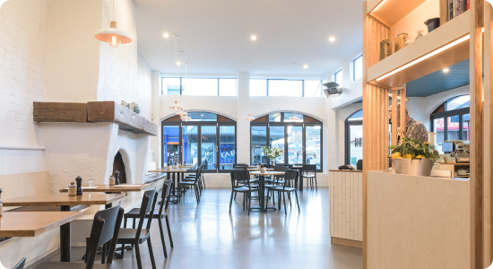 Internal photo of Hard Street Eatery