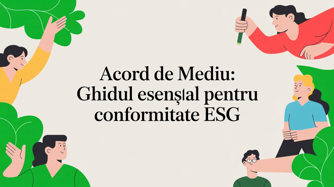 Acord de mediu: Ghid esențial pentru conformitate și strategie ESG
