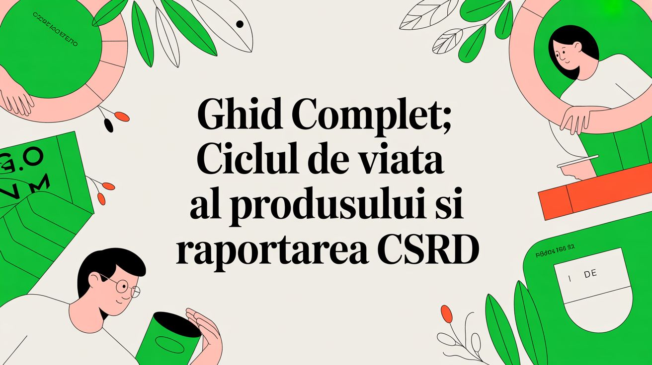 Ghid complet: ciclul de viata al produsului si raportarea CSRD