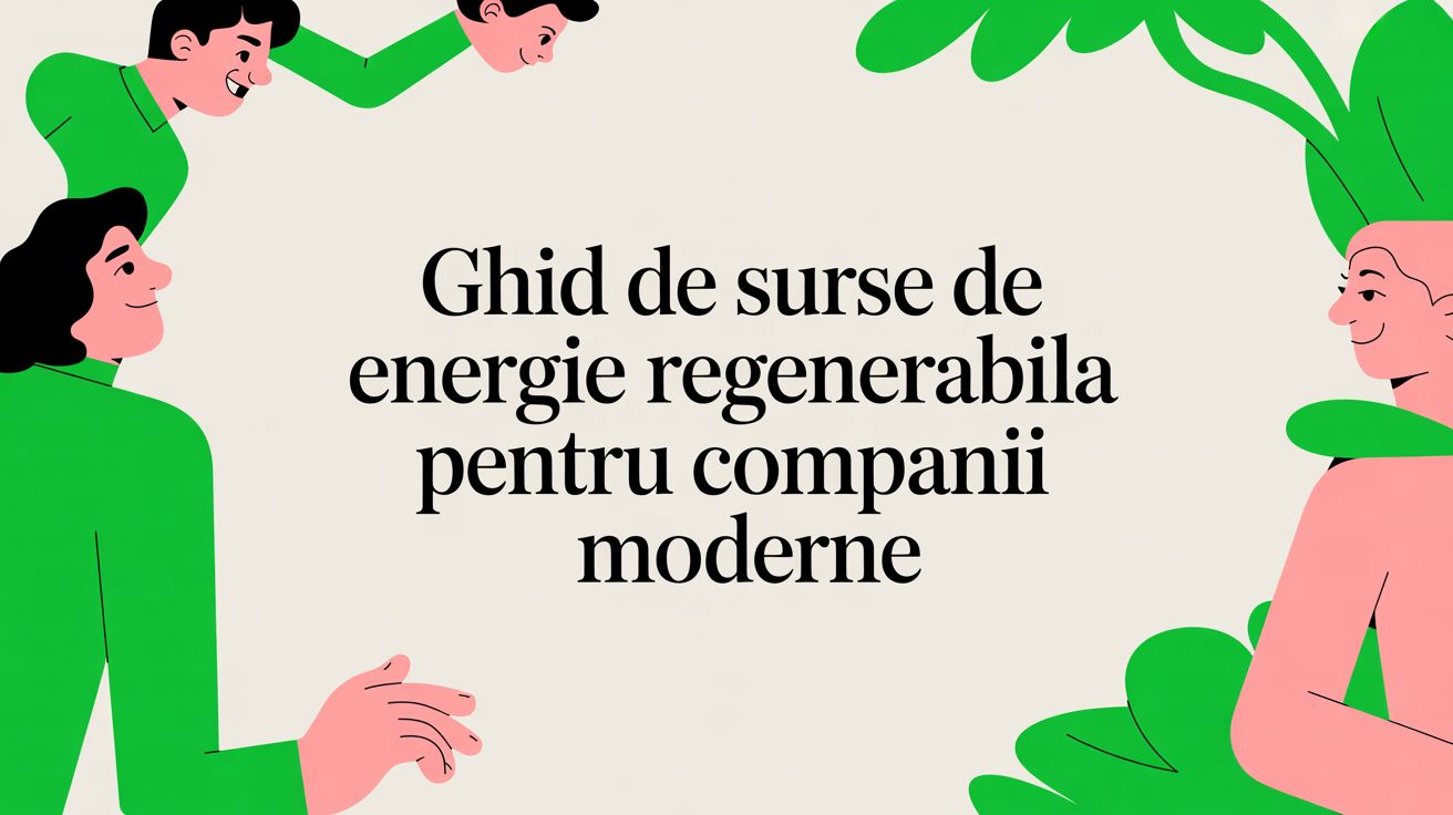 Ghid practic de surse de energie regenerabila pentru companii