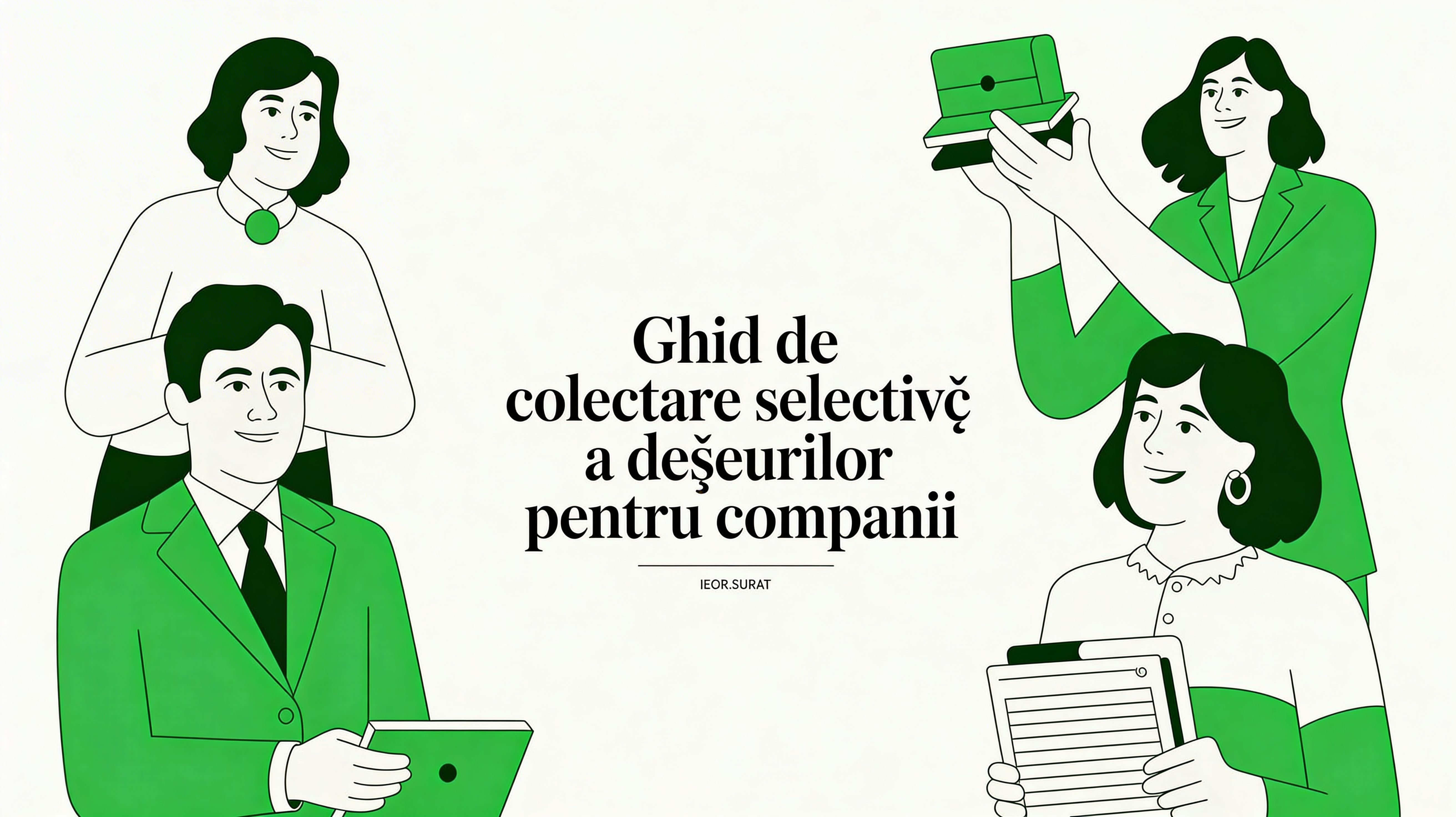 Ghid de colectare selectivă a deșeurilor pentru companii: cum transformăm obligațiile în eficiență operațională