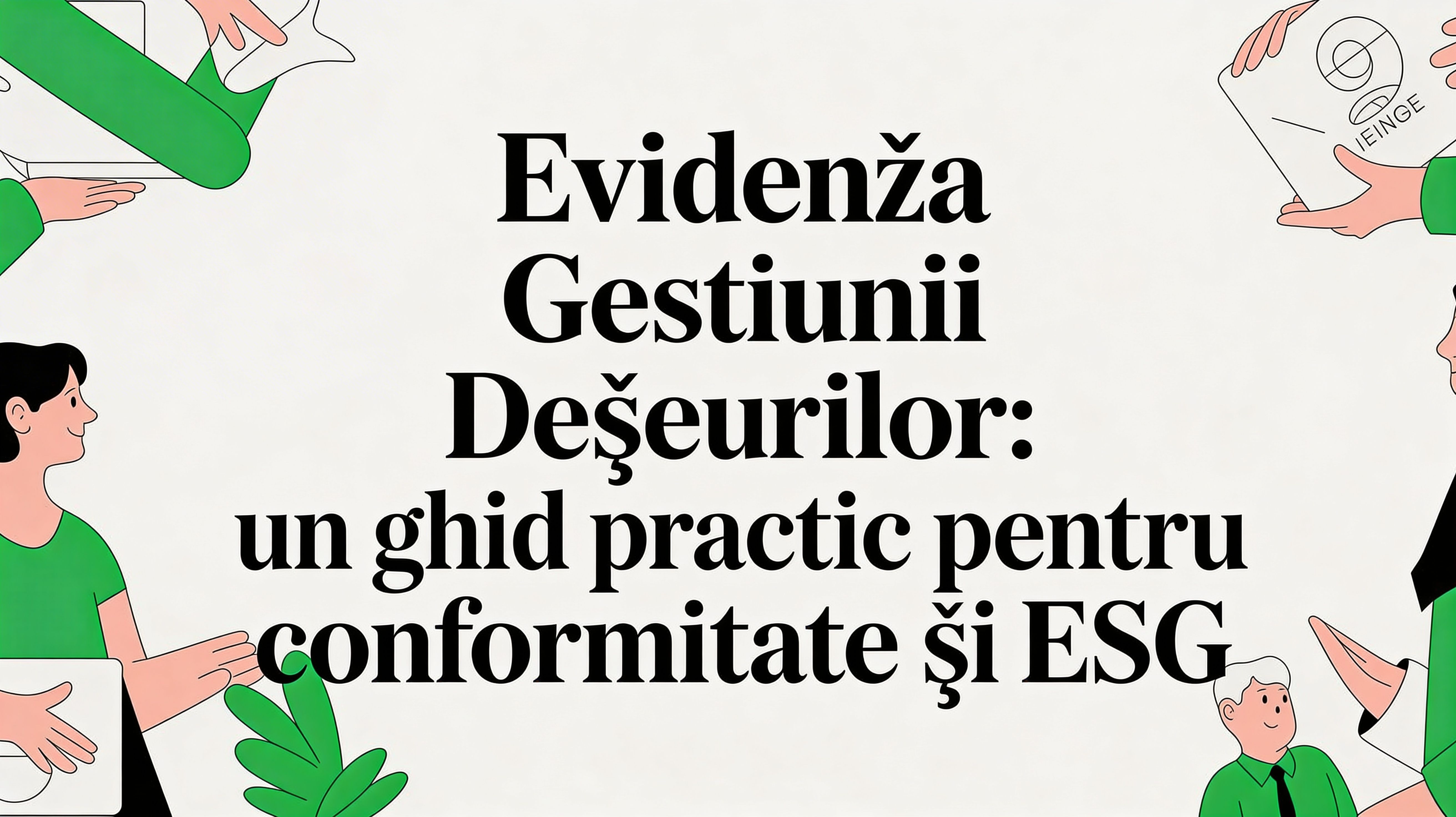 Evidenta gestiunii deseurilor: un ghid practic pentru conformitate si ESG